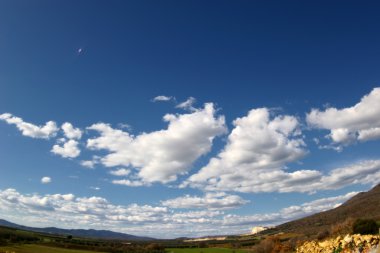 Toskana İtalya manzara