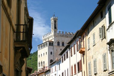 Gubbio, umbria, itally manzara,