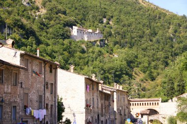 Gubbio, umbria, itally manzara,