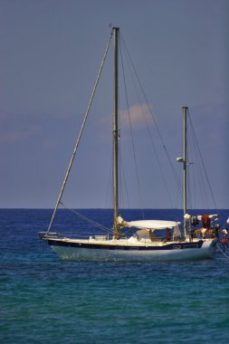 Sardunya Adası İtalya manzara