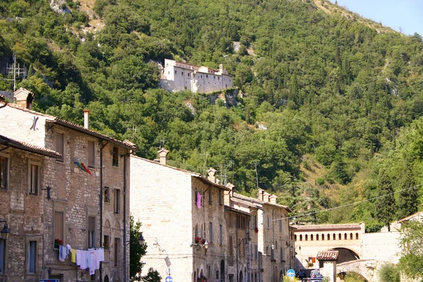 Landscape Gubbio, Umbria, Itally, — Stock Photo, Image