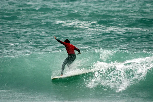 Surf Italia deporte, ola —  Fotos de Stock