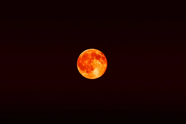Roter Mond — Stockfoto