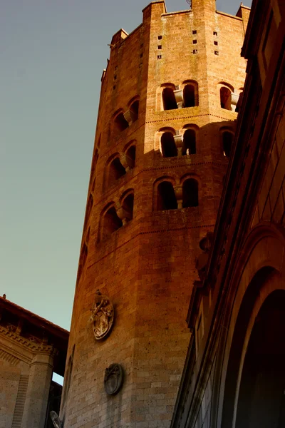 Pejzaż Włochy Orvieto — Zdjęcie stockowe