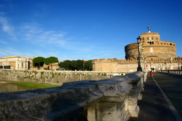 Roma Castel Sant'Angelo, il Mausoleo di Adriano — Foto Stock