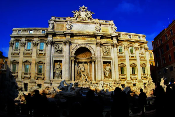 Řím fontána trevi — Stock fotografie