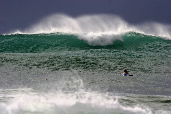 Surfing Włochy sport, fala Obrazek Stockowy