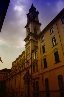 Torino, İtalya, köstebek antoneliana manzara,