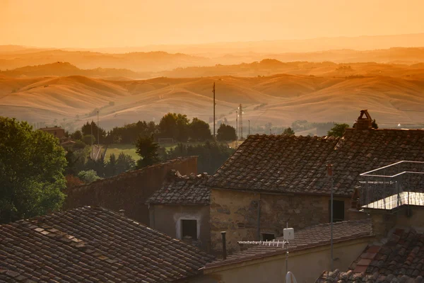 風景トスカーナ イタリア — ストック写真