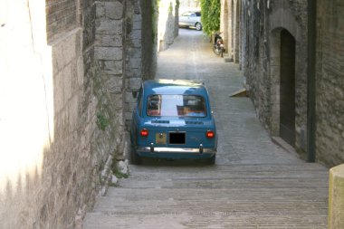 Gubbio, umbria, itally manzara,