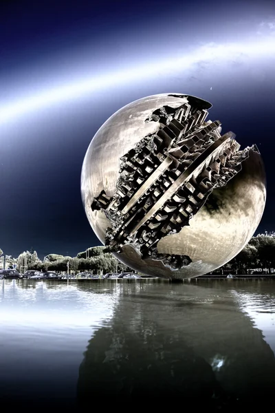 stock image The Sphere Sculpture Italy
