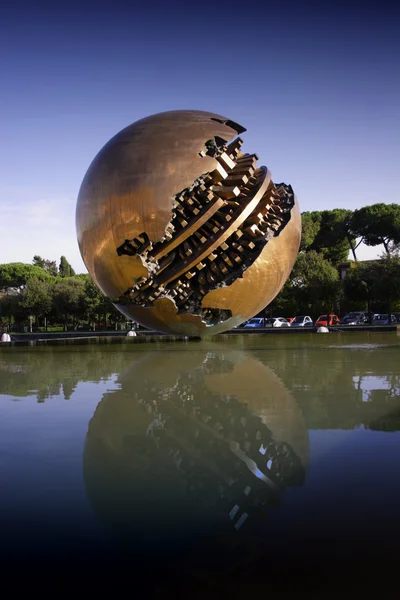 La Sphère Sculpture Italie — Photo
