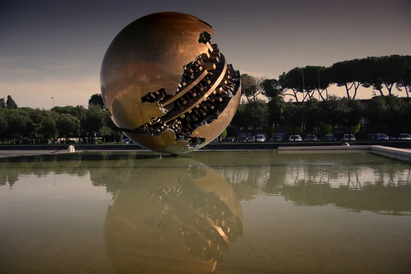 The Sphere Sculpture Italy Royalty Free Stock Photos