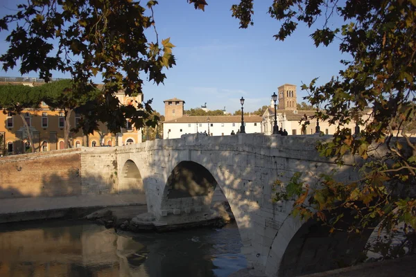 Rom floden Tibern — Stockfoto
