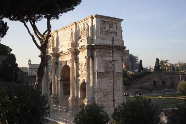 Arco de Roma de Constantino Imagens De Bancos De Imagens