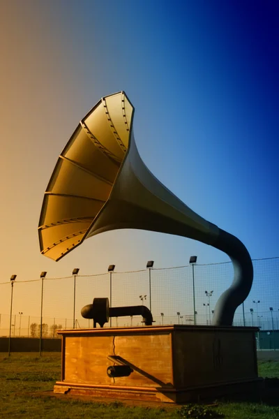 Big gramophone — Stock Photo, Image