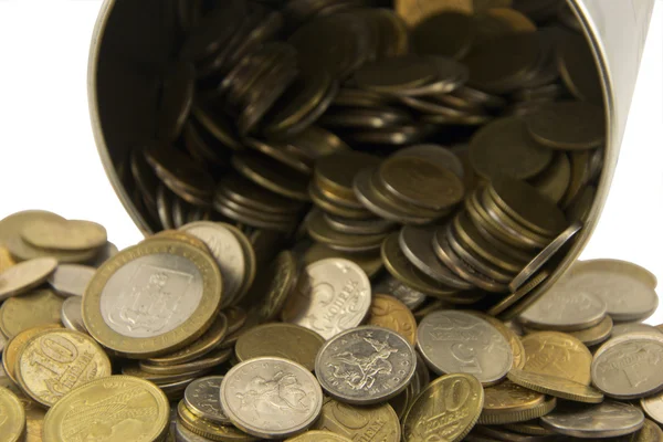 Metallic currency — Stock Photo, Image