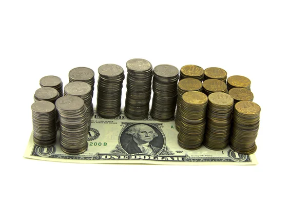 Směnný kurz dolaru — Stock fotografie