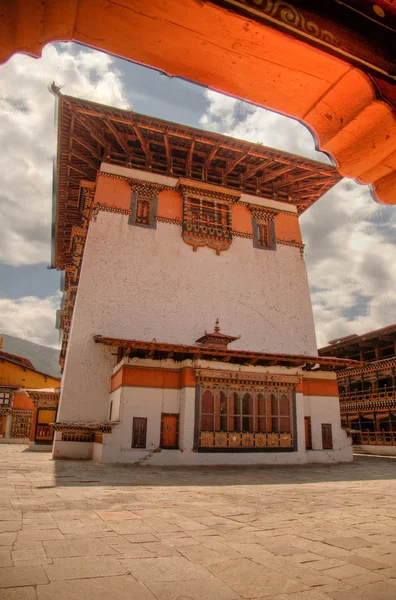 Ρίντσεν Pung (ΠΑΡΩ) Dzong Royalty Free Εικόνες Αρχείου