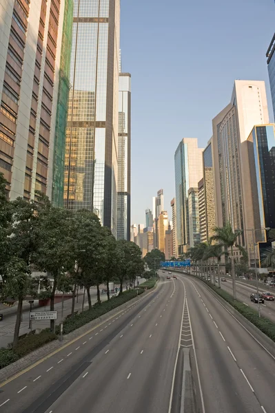 Hong kong highrise binalar — Stok fotoğraf