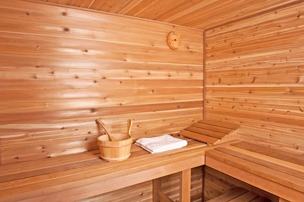 Wood Sauna — Stock Photo, Image