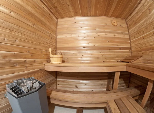 stock image Sauna interior