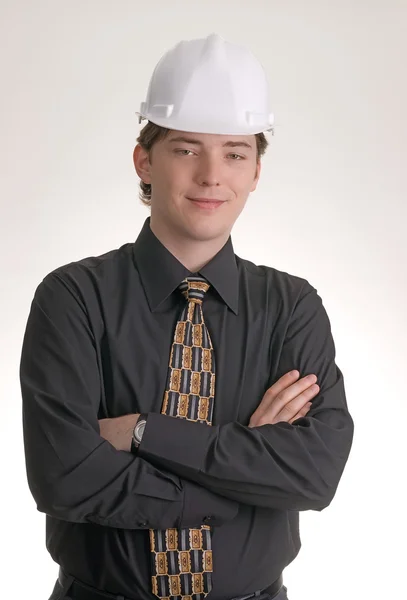Ingeniero de construcción joven — Foto de Stock