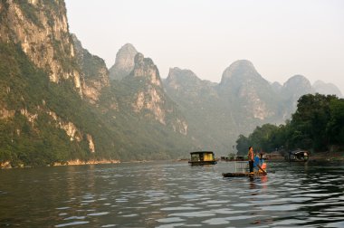 Guilin Mountains China clipart