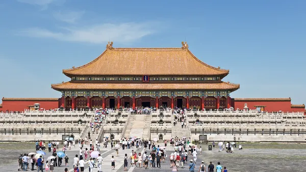 Forbidden city temple — Stock Photo, Image