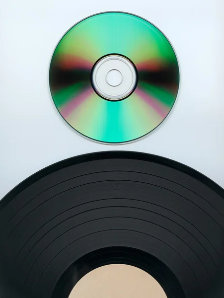 记录和 cd — 图库照片