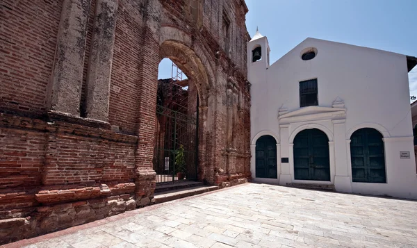 Παλιά εκκλησία casco viejo Παναμά — Φωτογραφία Αρχείου