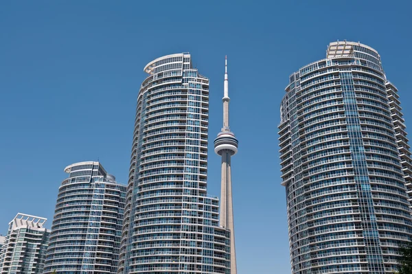 CN tower v Torontu, ontario — Stock fotografie