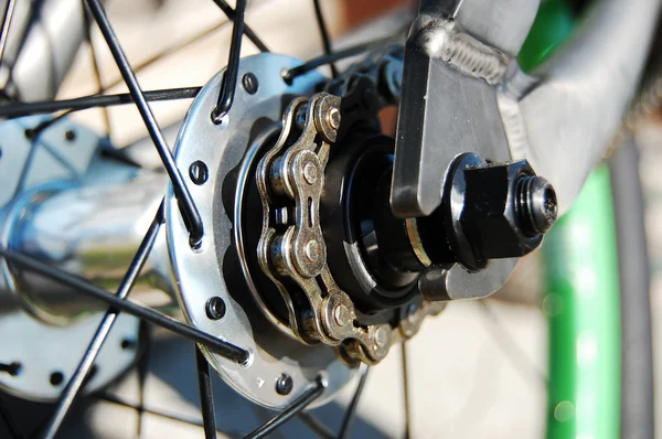 Bisiklet parçaları ve detales — Stok fotoğraf