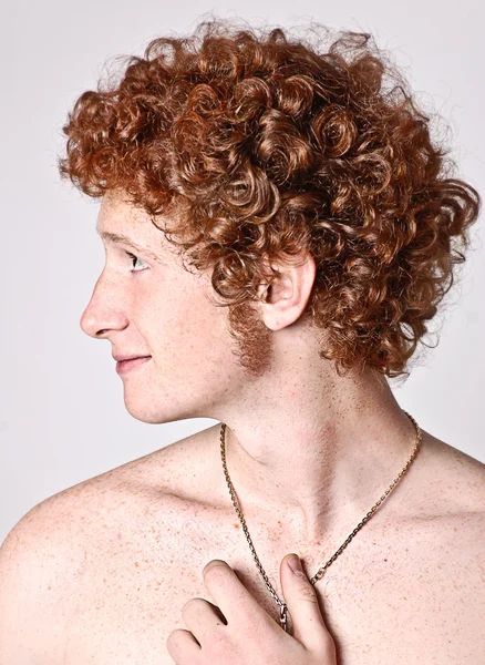 stock image Ginger attractive young man