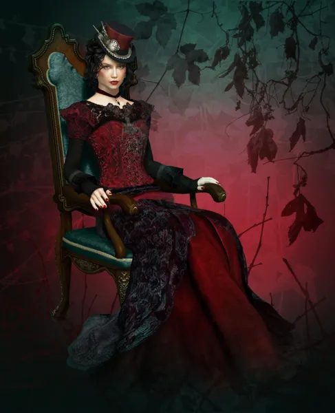 Lady Vlada Portrait — Stock Photo, Image