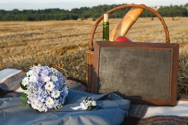 stock image Wedding picnic