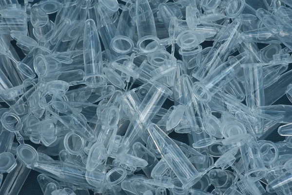 stock image Plastic tubes