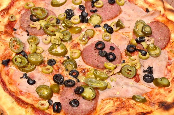 Πίτσα απομονωθεί — Φωτογραφία Αρχείου