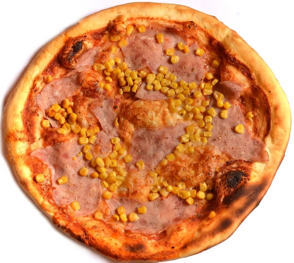 Pizza isolada — Fotografia de Stock