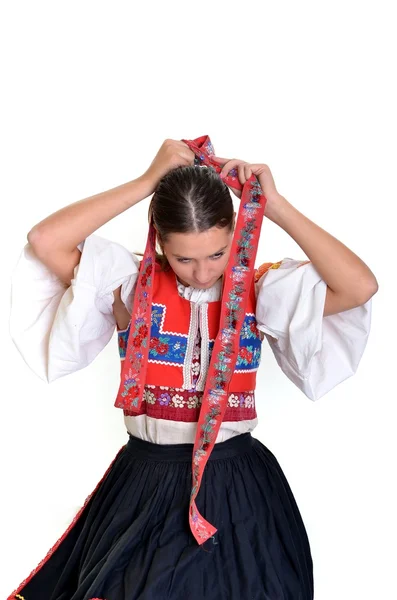 Зображення традиційні словацькі жінки — стокове фото