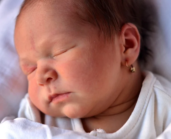 Νεογνό μωρό ύπνου — Φωτογραφία Αρχείου