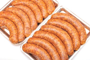Hand made sausage clipart