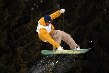 Snowboarder clipart