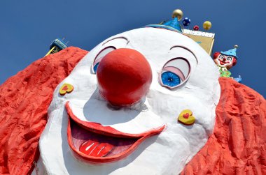 Big Clown house clipart