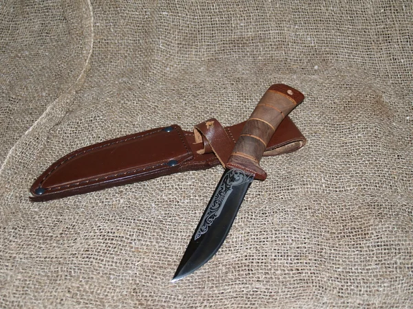 Couteau de chasse Photo De Stock