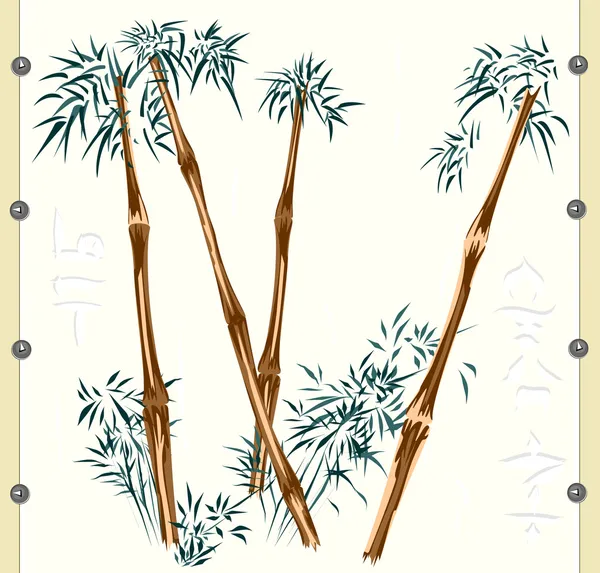 Stock vector Vector bamboo