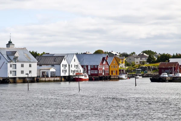 Rybářská vesnice bude, Norsko — Stock fotografie