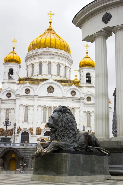 stock image Christ the Saviour Cathedral in Moscow