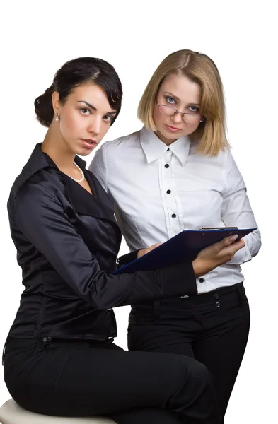 Dwie kobiety biznesu — Zdjęcie stockowe