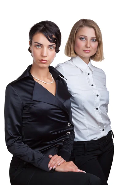 Две деловые женщины — стоковое фото